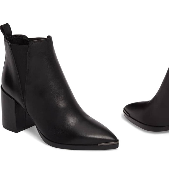 bello pointy toe bootie